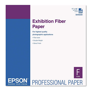 Fiber Paper - 17 x 22 inch - Epson Stylus Pro 11880 (ColorBurst)/3800 (Professio (S045039)