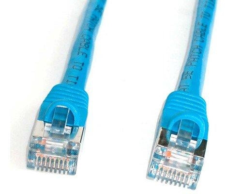 StarTech 50 ft Blue Shielded (Snagless) Category 5e (350 MHz) STP Patch Cable 15.24m Blue networking cable (S45PATCH50BL) - V&L Canada