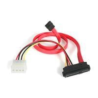 StarTech 18in SAS 29 Pin to SATA Cable with LP4 Power (SAS729PW18) - V&L Canada
