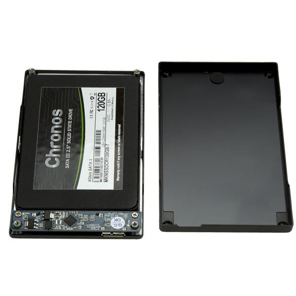 StarTech 2.5in USB 3.0 SSD SATA Hard Drive Enclosure (SAT2510BU32) - V&L Canada