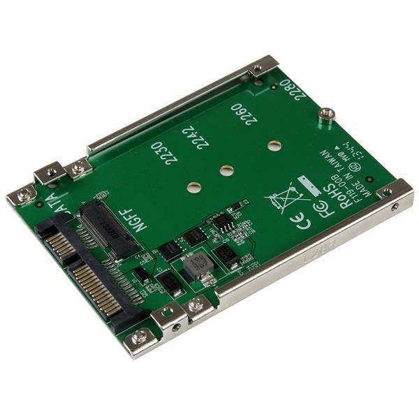 StarTech M.2 NGFF SSD to 2.5in SATA Adapter Converter (SAT32M225) - V&L Canada