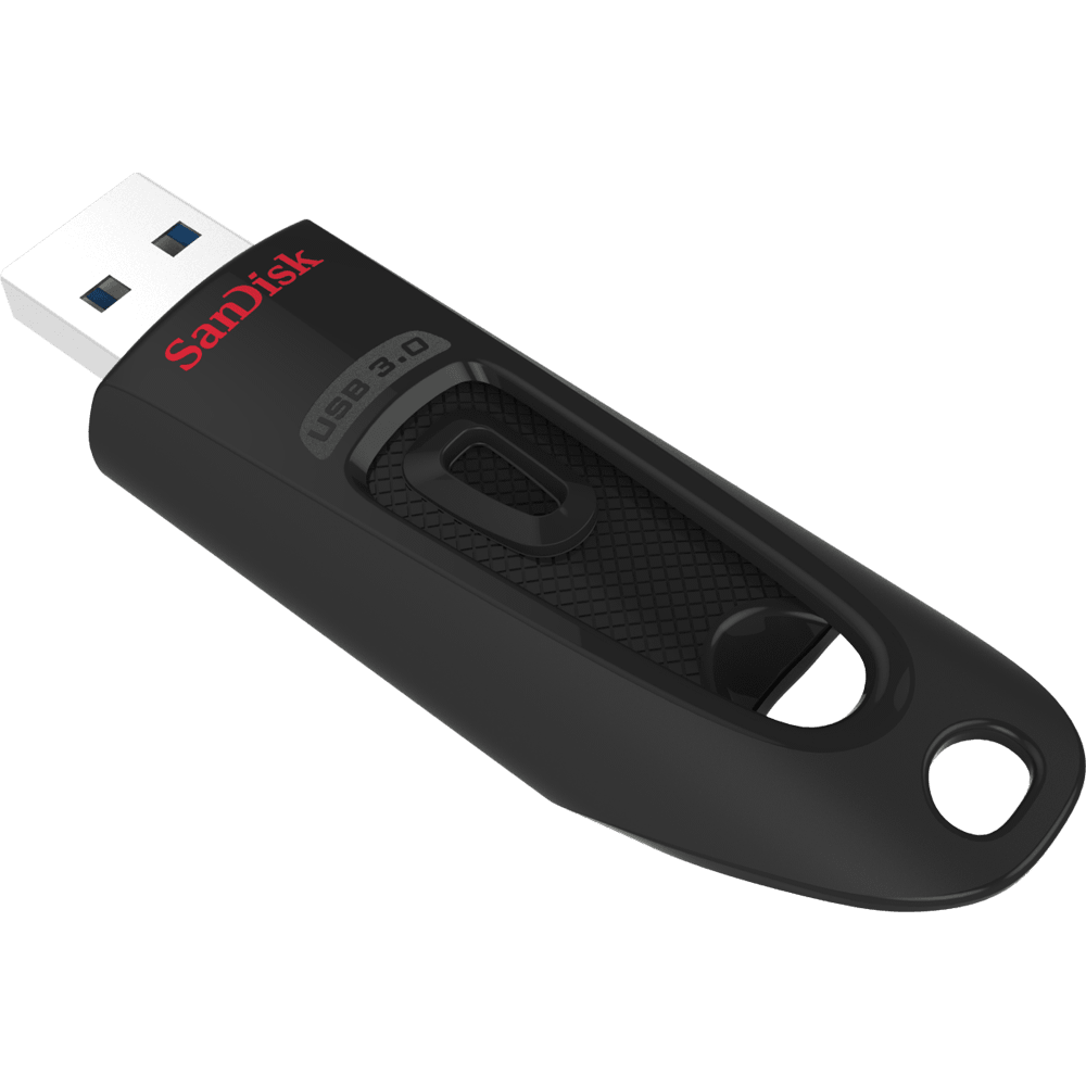 Sandisk Ultra 32GB USB 3.0 (3.1 Gen 1) Type-A Black USB flash drive (SDCZ48-032G-C46) - V&L Canada