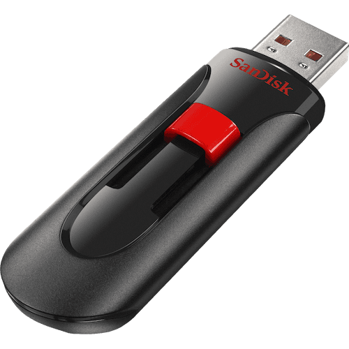 Sandisk Cruzer Glide 16GB USB 2.0 Type-A Black,Red USB flash drive (SDCZ60-016G-B35S) - V&L Canada