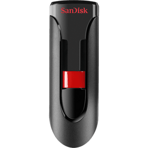 Sandisk Cruzer Glide 32GB USB 2.0 Type-A Black,Red USB flash drive (SDCZ60-032G-B35S) - V&L Canada