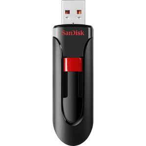 Sandisk Cruzer Glide 32GB USB 2.0 Type-A Black,Red USB flash drive (SDCZ60-032G-B35S) - V&L Canada