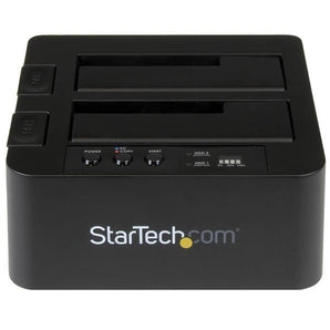 StarTech USB 3.1 (10Gbps) Standalone Duplicator Dock for 2.5" &amp; 3.5" SATA SSD/HDD Drives - with Fast-Speed Duplication up to 28GB/min (SDOCK2U313R) - V&L Canada