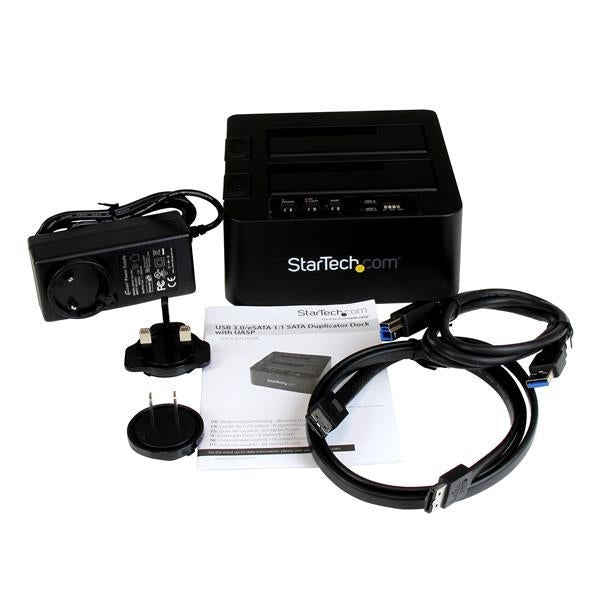 StarTech eSATA / USB 3.0 Hard Drive Duplicator Dock – Standalone HDD Cloner with SATA 6Gbps for fast-speed duplication (SDOCK2U33RE) - V&L Canada