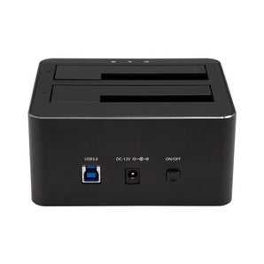 StarTech Dual-Bay SATA HDD Docking Station for 2 x 2.5/3.5" SATA SSDs/HDDs - USB 3.0 (SDOCK2U33V) - V&L Canada