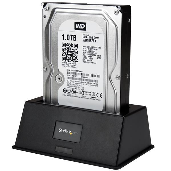 StarTech USB 3.0 SATA III Hard Drive Docking Station SSD / HDD with UASP (SDOCKU33BV) - V&L Canada