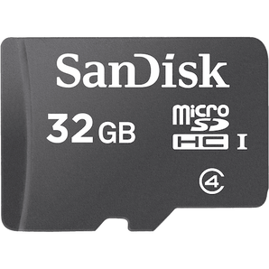 Sandisk 32GB microSDHC 32GB MicroSDHC Class 4 memory card (SDSDQM-032G-B35SA)
