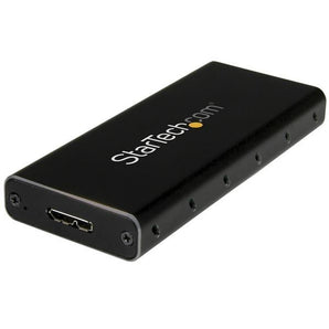 StarTech M.2 to SATA SSD Enclosure - USB 3.1 (10Gbps) with USB-C Cable - External Enclosure (SM21BMU31C3) - V&L Canada