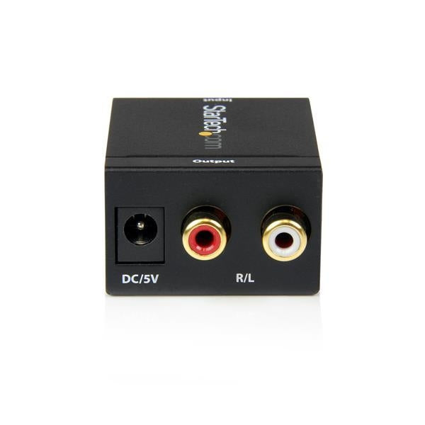 StarTech SPDIF Digital Coaxial or Toslink Optical to Stereo RCA Audio Converter (SPDIF2AA) - V&L Canada