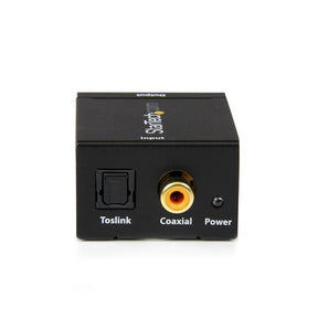 StarTech SPDIF Digital Coaxial or Toslink Optical to Stereo RCA Audio Converter (SPDIF2AA) - V&L Canada