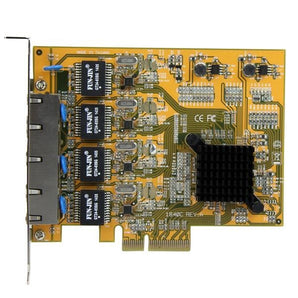 StarTech Network  4Port PCIe Gigabit Network Adapter Card Retail (ST1000SPEX43) - V&L Canada