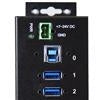 StarTech 10-Port Industrial USB 3.0 Hub - ESD and Surge Protection (ST1030USBM) - V&L Canada