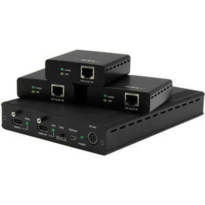 StarTech 3-Port HDBaseT Extender Kit with 3 Receivers - 1x3 HDMI over CAT5 Splitter - Up to 4K (ST124HDBT) - V&L Canada