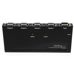StarTech  4 Port High Resolution VGA Video Splitter-350 MHz Retail (ST124PRO) - V&L Canada