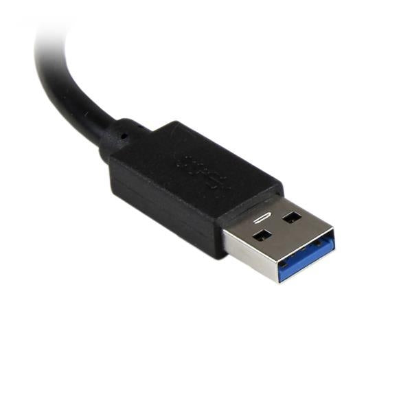 StarTech Accessory  3Port Portable USB3.0 Hub with Gigabit Ethernet Adapter NIC Retail (ST3300GU3B) - V&L Canada