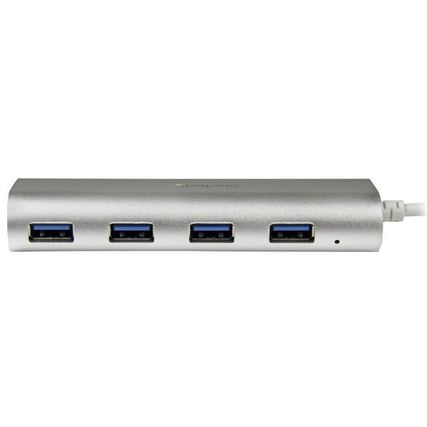 StarTech Accessory  4-Port Portable USB 3.0 Hub with Built-in Cable Retail (ST43004UA) - V&L Canada