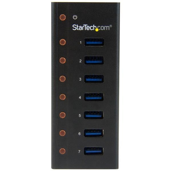 StarTech Accessory  7Port USB 3.0 Hub Desktop or Wall-Mountable Metal Enclosure Retail (ST7300U3M) - V&L Canada