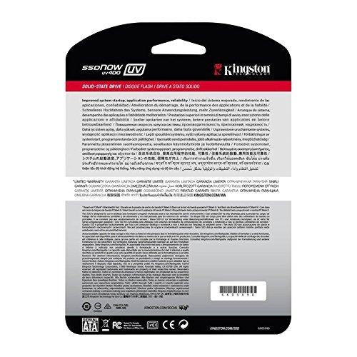 Kingston Technology SSDNow UV400 120GB 120GB 2.5" Serial ATA III (SUV400S37/120G) - V&L Canada