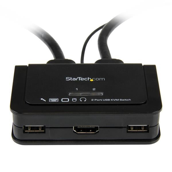 StarTech Cable  2Port USB HDMI Cable KVM Switch With Audio and Remote Switch Retail (SV211HDUA) - V&L Canada