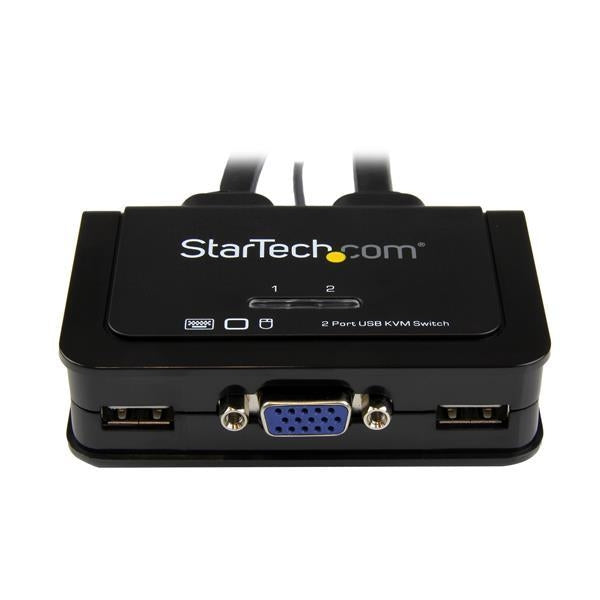 StarTech Network  2Port USB VGA Cable KVM Switch USB Powered with Remote Switch Retail (SV211USB) - V&L Canada