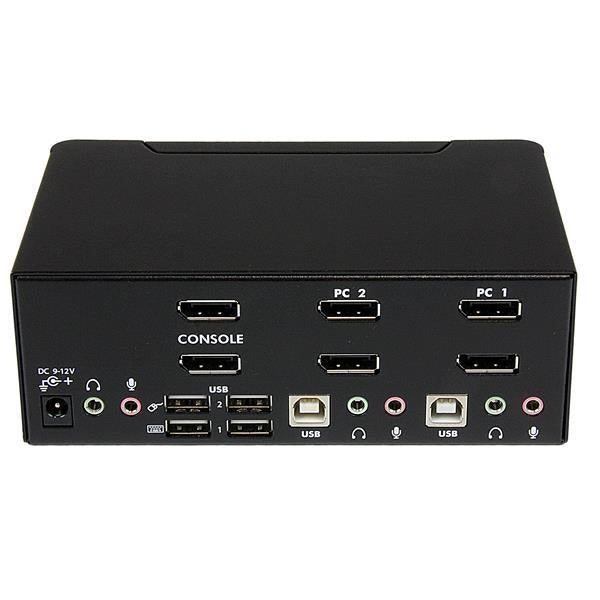 StarTech Network  2Port DisplayPort KVM Switch with Audio USB Hub Retail (SV231DPDDUA) - V&L Canada