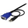 StarTech 15 ft 2-in-1 Ultra Thin USB KVM Cable (SVECONUS15) - V&L Canada