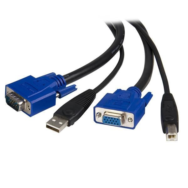 StarTech 10 ft 2-in-1 Universal USB KVM Cable (SVUSB2N1_10) - V&L Canada