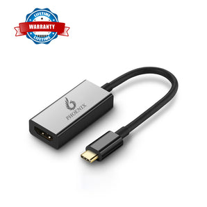 Phoenix USB Type-C to HDMI Adapter, USB3.0 Type C (Thnderbolt 3 Compatible) to HDMI Adapter(4K Resolution)