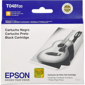 Epson Ink cartridge - Black - 450 pages - for R300, R320, RX500, RX600, RX620 (T048120-S-K)