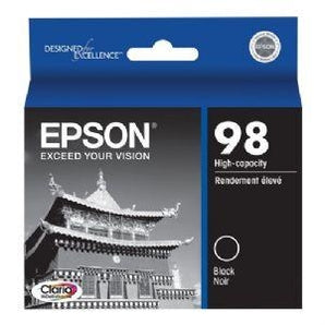 Epson 98 - High Capacity - black - original - ink cartridge - for Artisan 700, 710, 725, 730, 800, 810, 835, (T098120) (T098120-S-K)