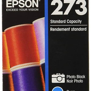 Epson 273, Color Ink Cartridges, C/M/Y and Photo Black 4-Pack (T273520) (T273520-S-K)