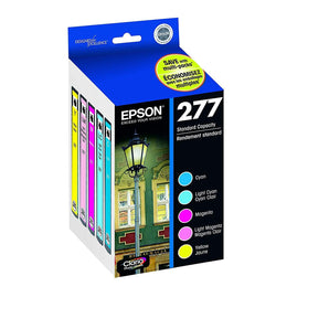 Epson 277, Color Ink Cartridges, C/M/Y/LC/LM 5-Pack (T277920) (T277920-S-K)