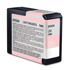 Epson UltraChrome K3 Ink Cartridge - Light Magenta - for Stylus Pro 3800 (T580600)
