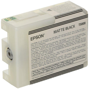 Epson Singlepack Ink Cartridge - Matte Black - for Stylus Pro 3800 (T580800)