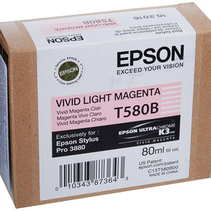 Epson Singlepack Vivid Light Magenta T580B00
