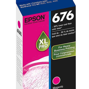 Epson T676XL320 Magenta ink cartridge 2 Pack (T676XL320-S-K)