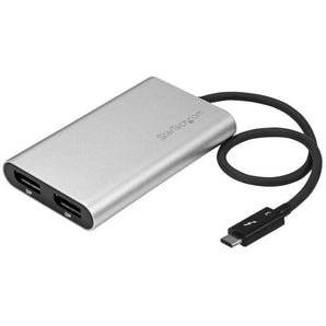 StarTech Thunderbolt 3 to Dual DisplayPort Adapter - 4K 60Hz - Mac and Windows Compatible (TB32DP2T) - V&L Canada