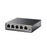 TP-Link TL-SG105E 5-Port Gigabit Easy Smart Switch with 5 10/100/1000 Mbps RJ45 Ports, MTU/Port/Tag-Based VLAN, QoS and IGMP - V&L Canada