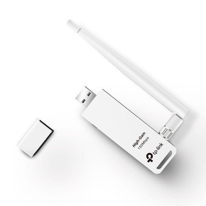 TP-Link TL-WN722N Wireless N150 High Gain USB Adapter, 150 Mbps with 4 dBi High Gain - V&L Canada