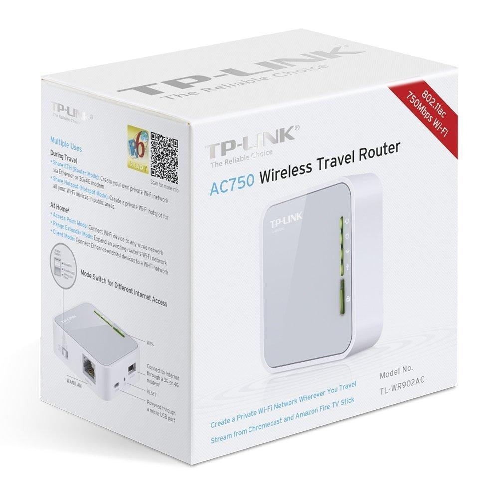 TP-Link TL-WR902AC Wi-Fi 5 IEEE 802.11ac Ethernet Wireless Router