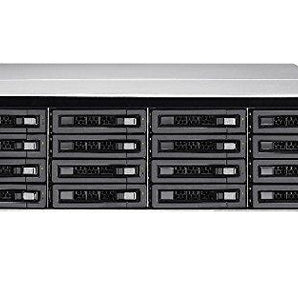 QNAP TVS-EC1680U-SAS-RP R2 NAS Rack (3U) Ethernet LAN Black (TVS-EC1680U-SAS-RP-16G-R2-US) - V&L Canada