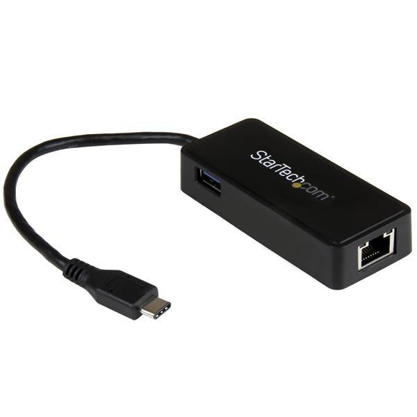 StarTech.com USB-C to Gigabit Network Adapter with Extra USB 3.0 Port (US1GC301AU) - V&L Canada