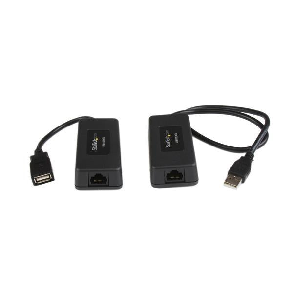 StarTech Accessory  1Port USB over Cat5/Cat6 Ethernet Extender Black Retail (USB110EXT2) - V&L Canada