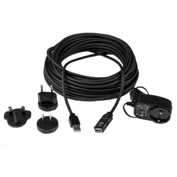 StarTech Cable 10m USB2.0 Active Extension Cable Male/Female Retail (USB2AAEXT10M) - V&L Canada