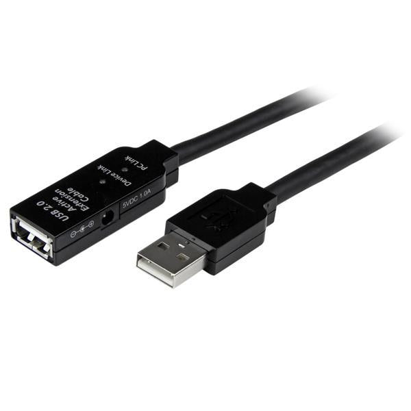 StarTech Cable  15m USB 2.0 Active Extension Male/Female Retail (USB2AAEXT15M) - V&L Canada