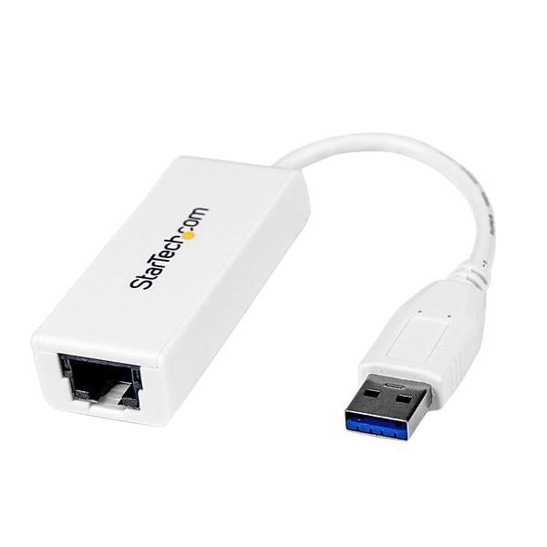 StarTech USB 3.0 to Gigabit Ethernet NIC Network Adapter - White (USB31000SW) - V&L Canada