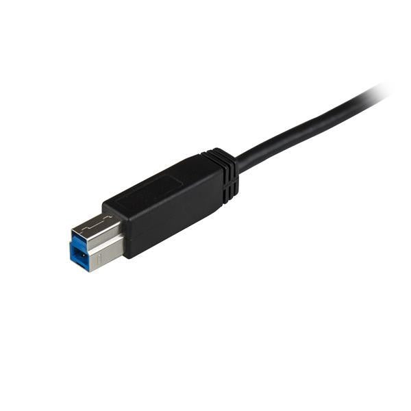 StarTech USB-C to USB-B Cable - M/M - 1m (3ft) - USB 3.1 (10Gbps) (USB31CB1M) - V&L Canada